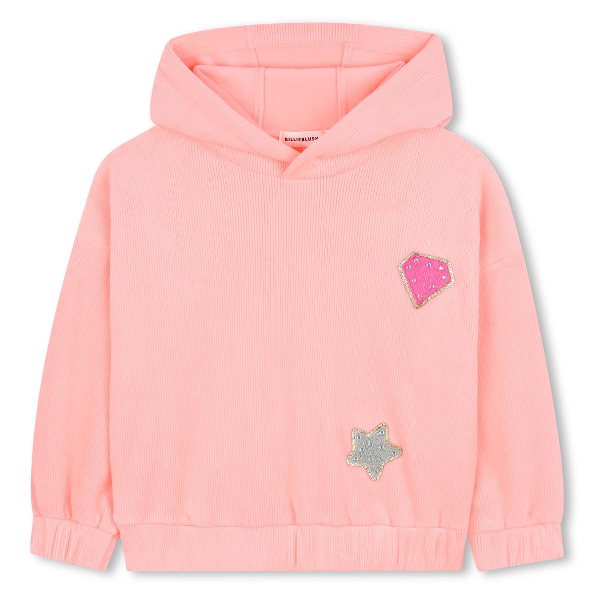 Billie Blush sweater met kap