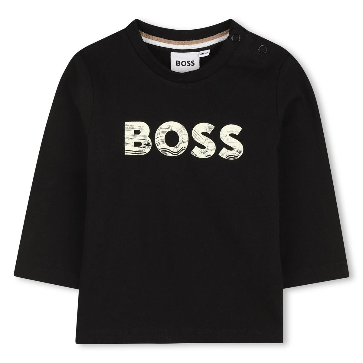 Hugo Boss T-shirt met lange mouwen