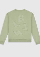BALLIN JUNIOR RAW LOGO CREWNECK