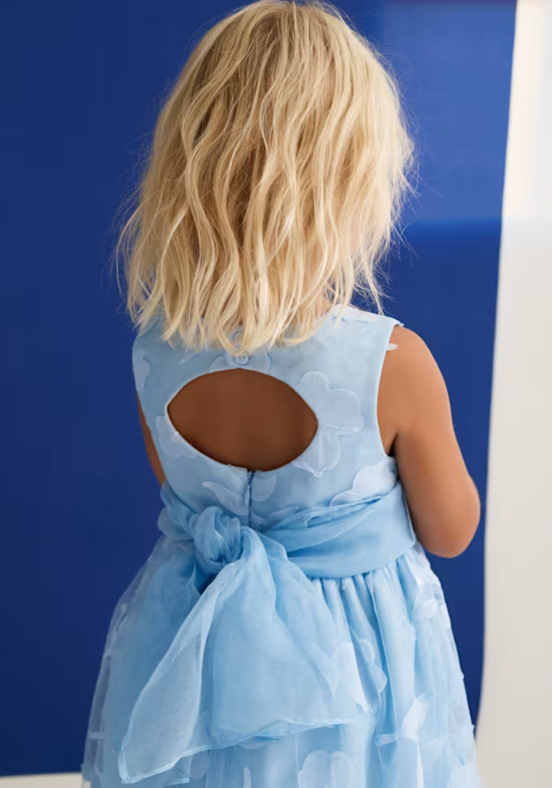 Abel & Lula Cut Out Flower Dress