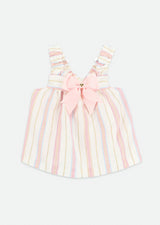Angel’s face Waverly Jacquard Stripe Sun Top Snowdrop Stripe