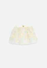 Angel’s face Blossom 3D Multi Flower Baby Skirt Snowdrop/Multi