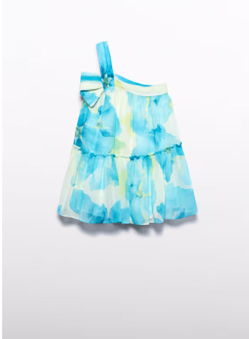 Abel & Lula Printed chiffon dress