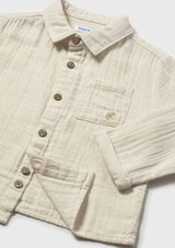 Mayoral bambula shirt met lange mouwen