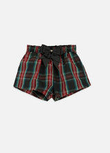 Angel’s face Ruthie Tartan Shorts Black