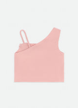 Angel’s face Cubist One Shoulder Top Sweet Blush