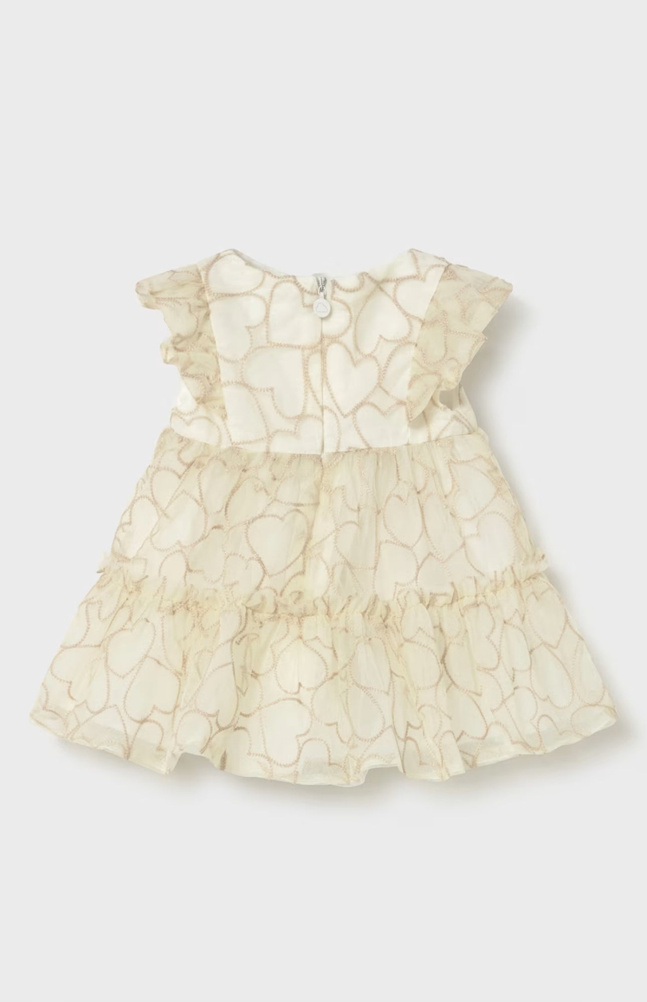 Mayoral newborn ceremony tulle jurk