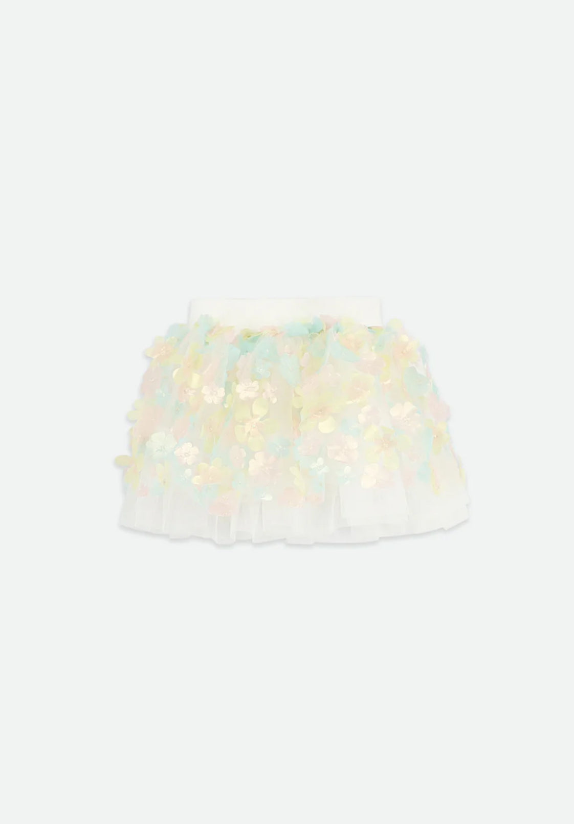 Angel’s face Blossom 3D Multi Flower Baby Skirt Snowdrop/Multi