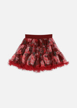 Angel’s face Pixie Floral Print Tutu Port