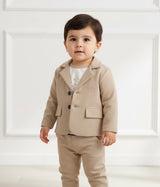Sofija 3-delige set jongens Salih Beige