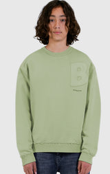 BALLIN JUNIOR RAW LOGO CREWNECK