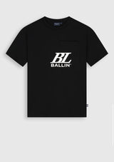 BALLIN JUNIOR MONOGRAM POCKET T-SHIRT
