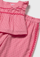 Mayoral Ruffled trousers set baby