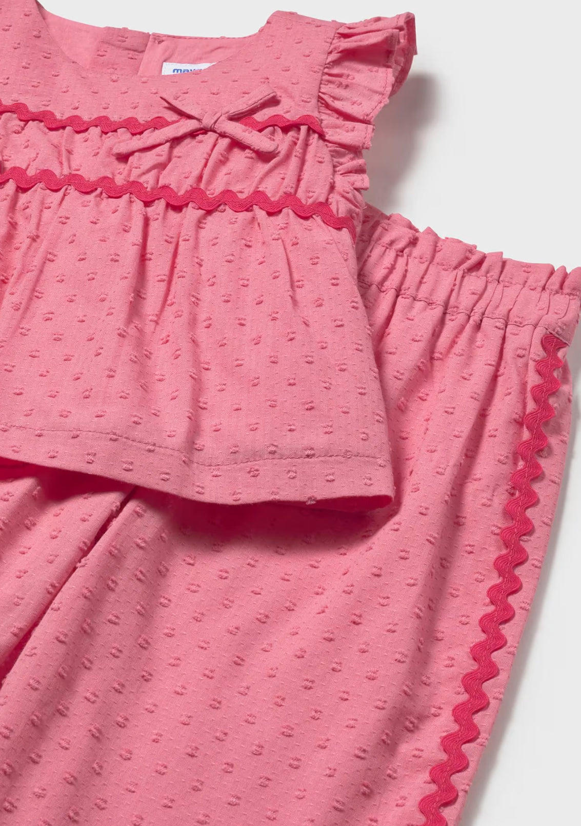 Mayoral Ruffled trousers set baby