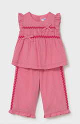Mayoral Ruffled trousers set baby