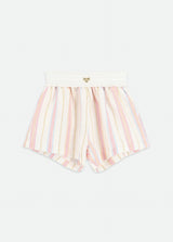 Angel’s face Ruthie Jacquard Stripe Shorts Snowdrop
