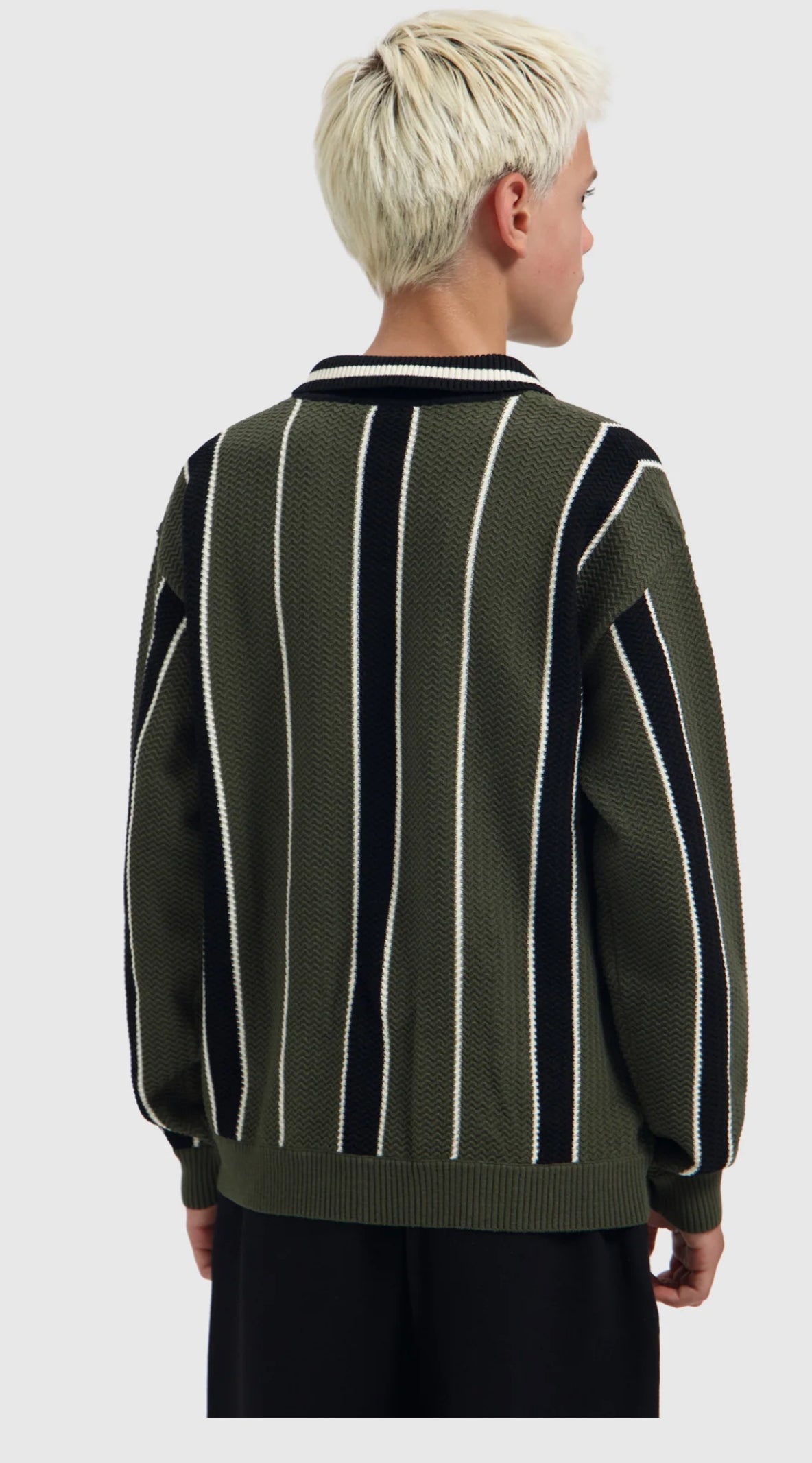 BALLIN JUNIOR SCRIPT LOGO CREWNECK KNIT