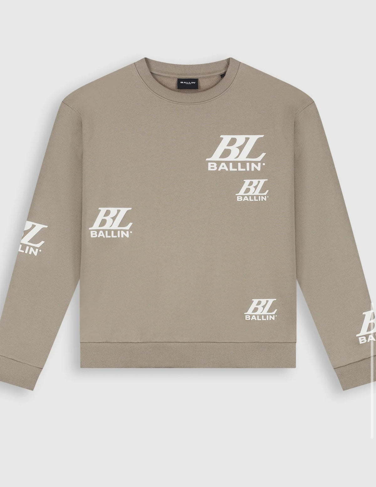 BALLIN JUNIOR MULTI-MONOGRAM CREWNECK