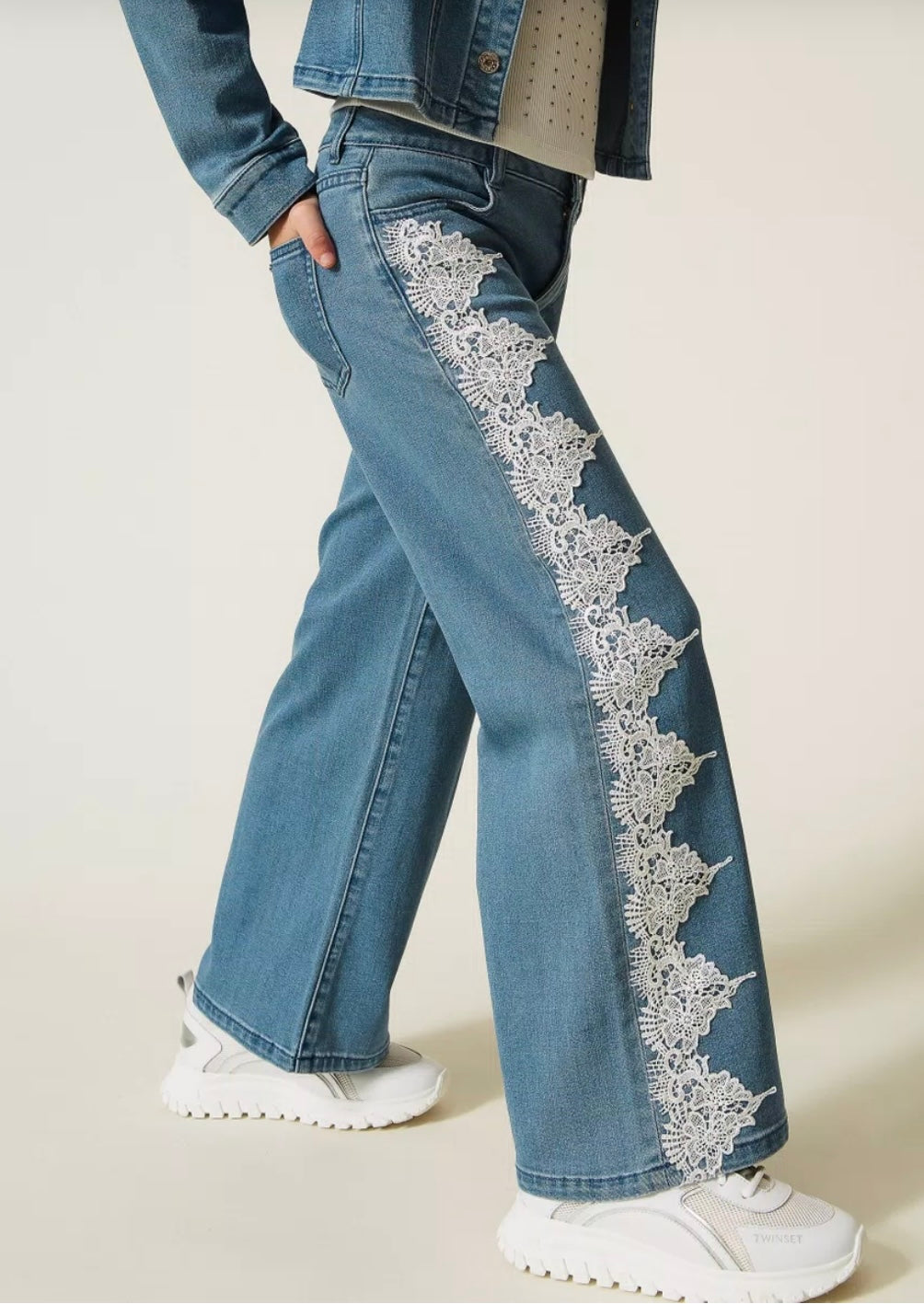 Twinset denim broek