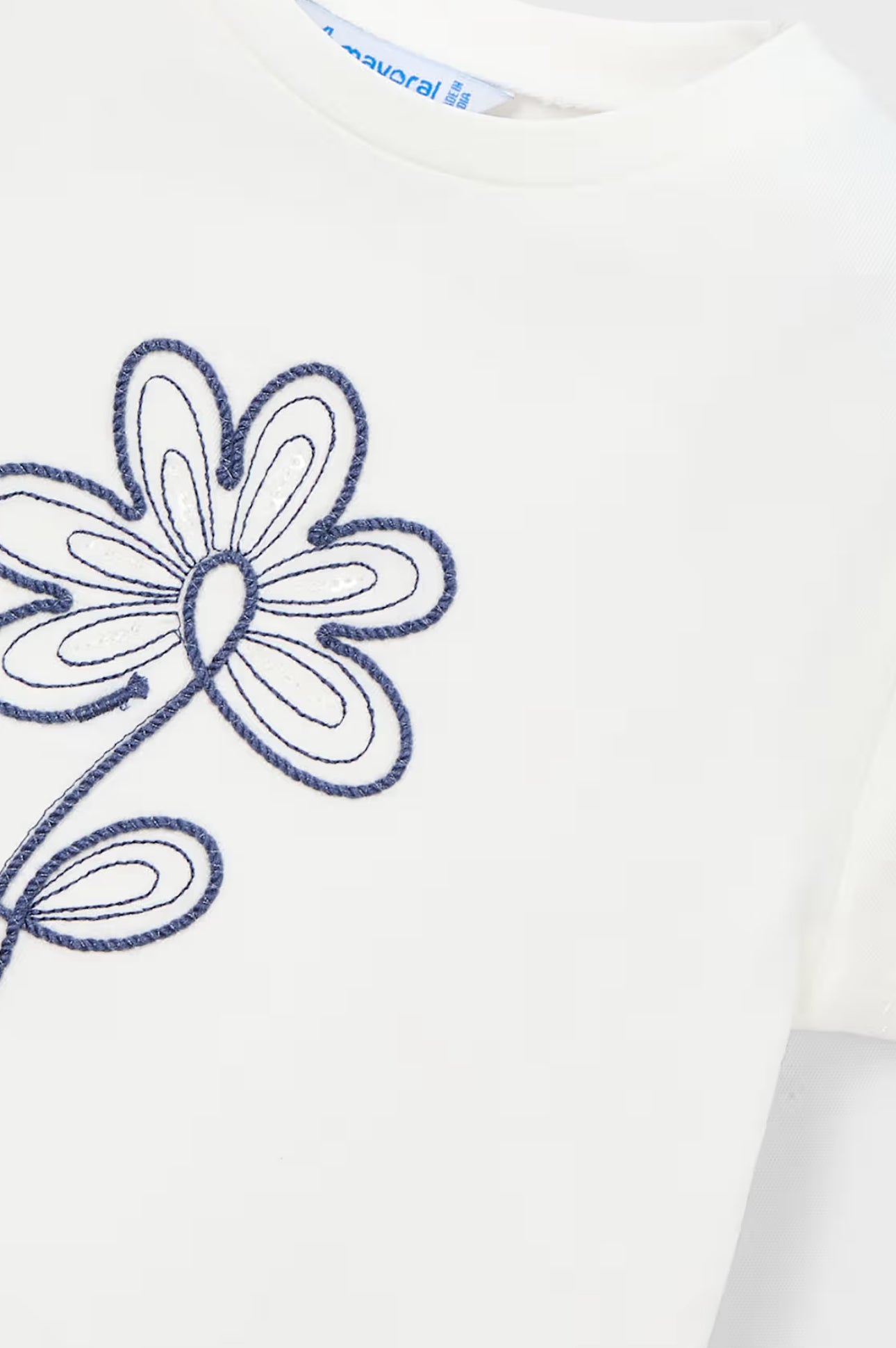 Mayoral basic bloemen shirt
