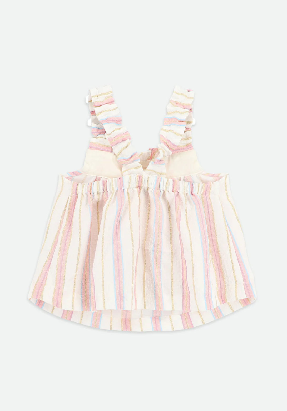 Angel’s face Waverly Jacquard Stripe Sun Top Snowdrop Stripe