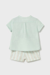 Mayoral newborn set t-shirt en short