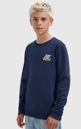 BALLIN JUNIOR MONOGRAM CREWNECK