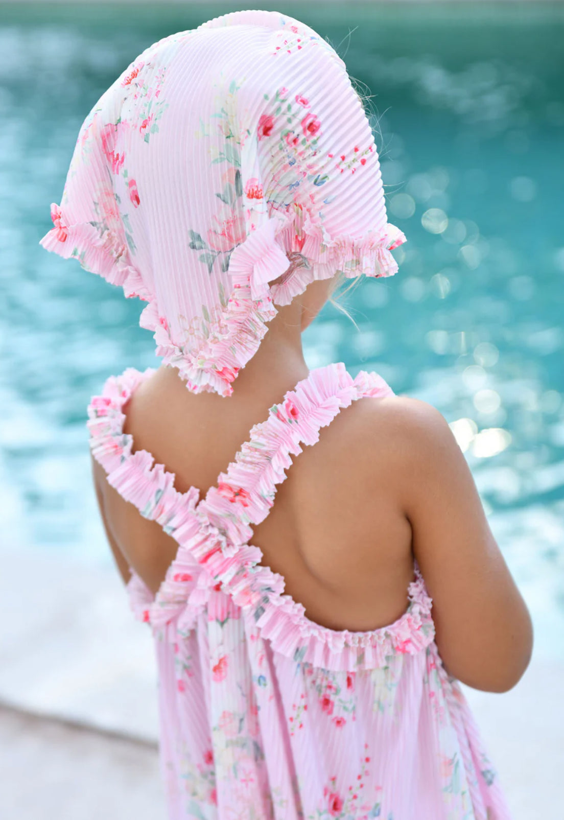 Angel’s face Beth Posy Scarf Headband