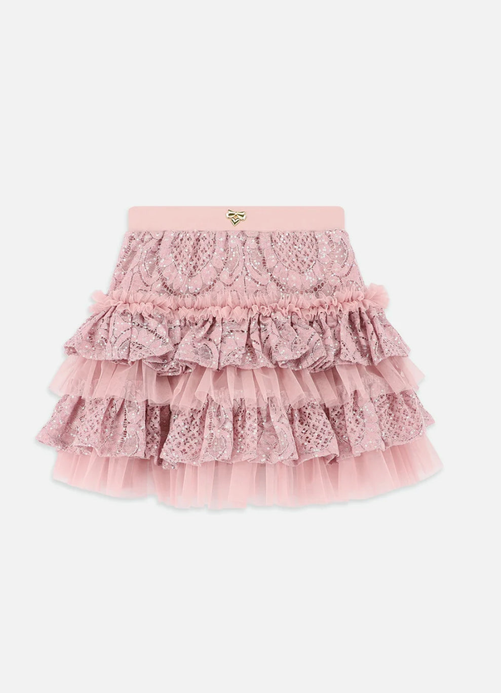 Angel’s face Olivia Tiered Sequin Lace Skirt Vintage