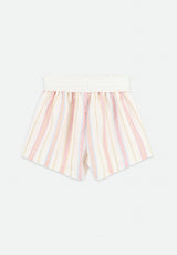 Angel’s face Ruthie Jacquard Stripe Shorts Snowdrop