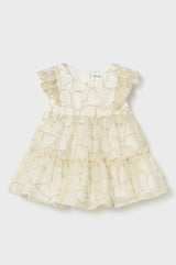 Mayoral newborn ceremony tulle jurk