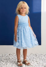 Abel & Lula Cut Out Flower Dress