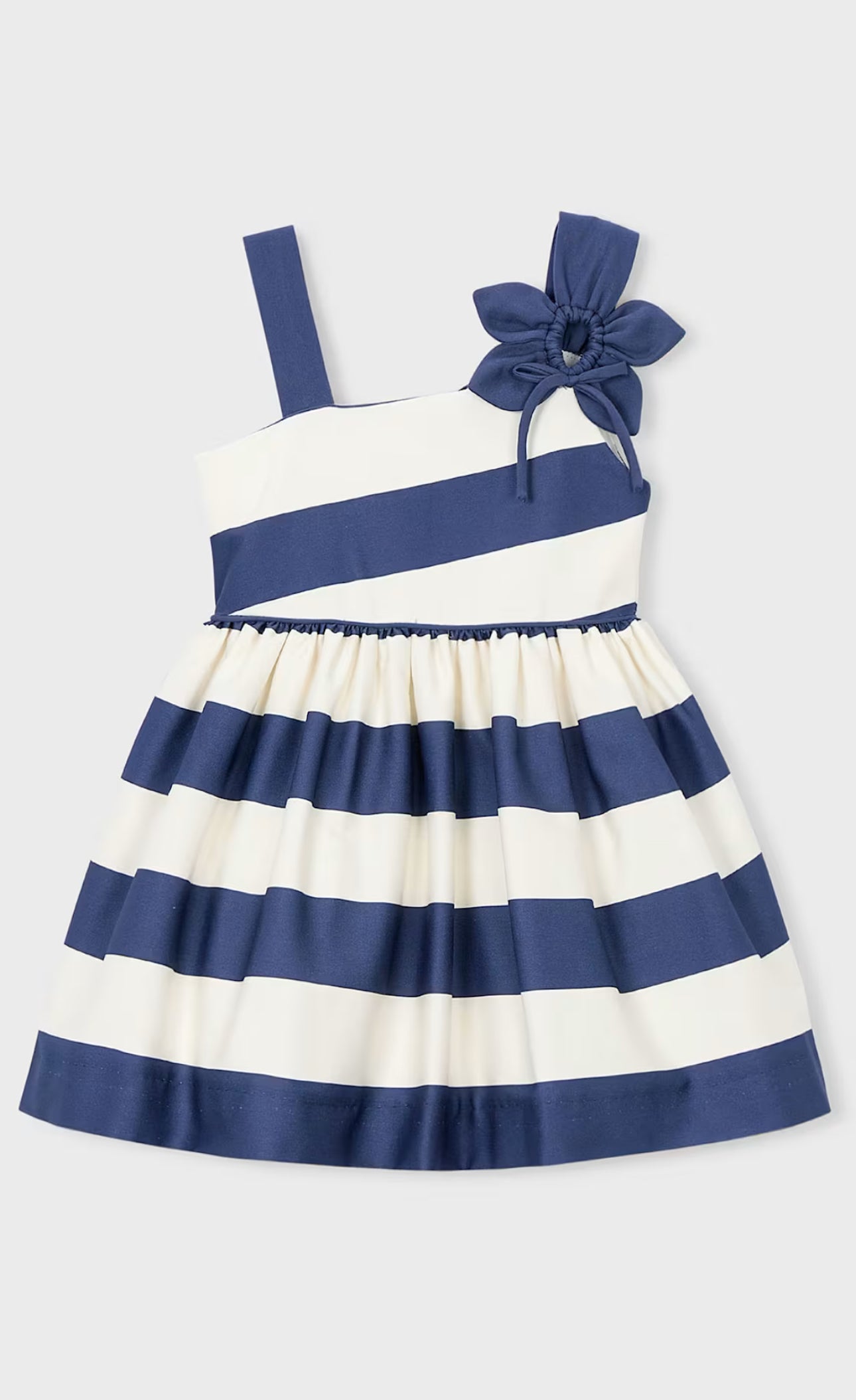 Mayoral Asymmetrical floral dress for girls