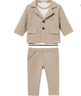 Sofija 3-delige set jongens Salih Beige