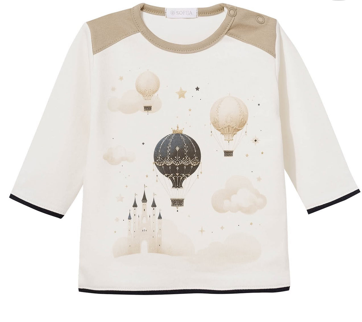 Sofija 3-delige set jongens Salih Beige