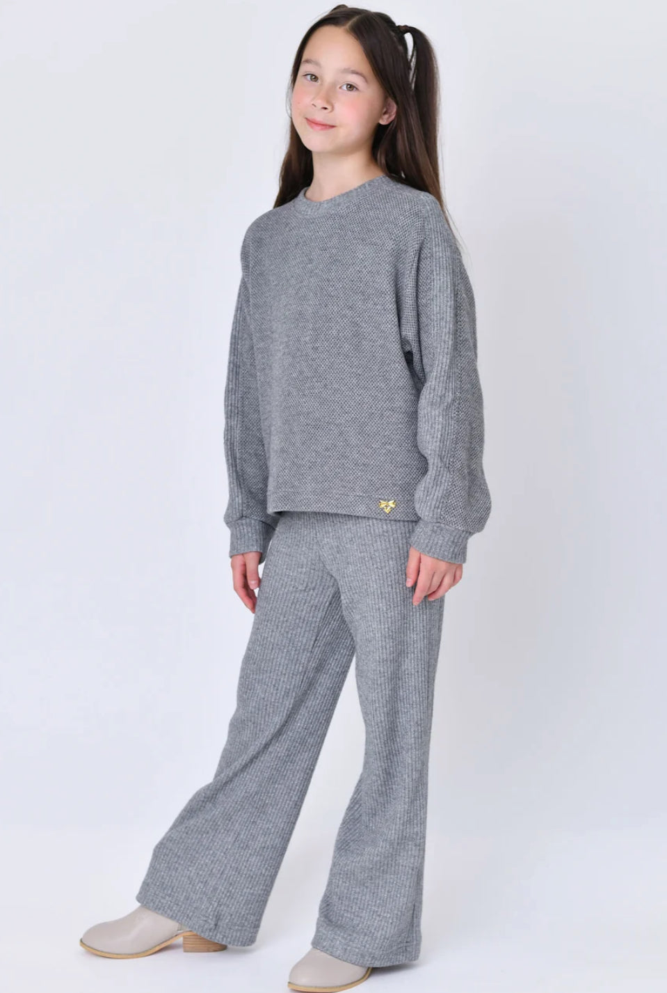 Angel’s face Stephanie Knitted Trouser Grey