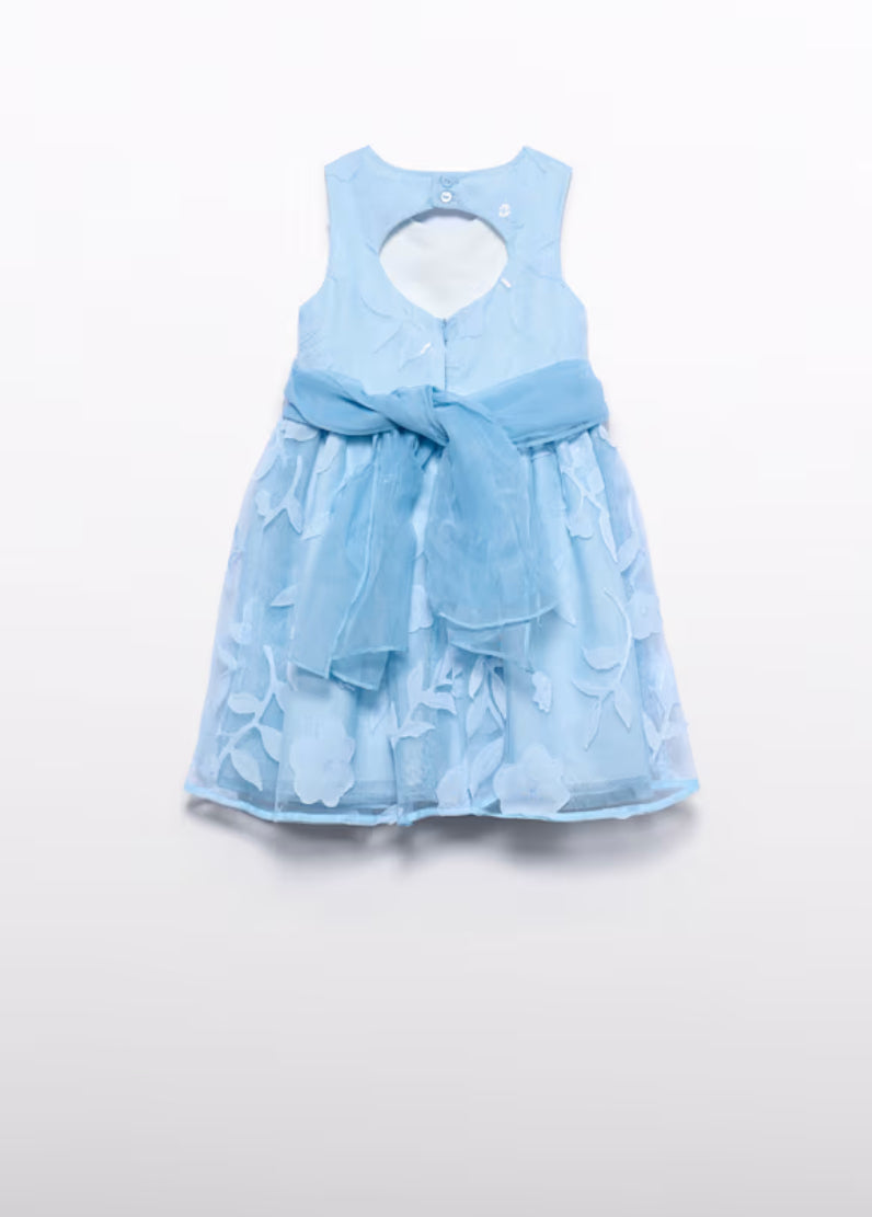 Abel & Lula Cut Out Flower Dress