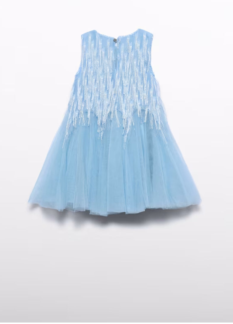 Abel & Lula Fancy Fringed Dress