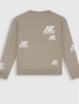 BALLIN JUNIOR MULTI-MONOGRAM CREWNECK