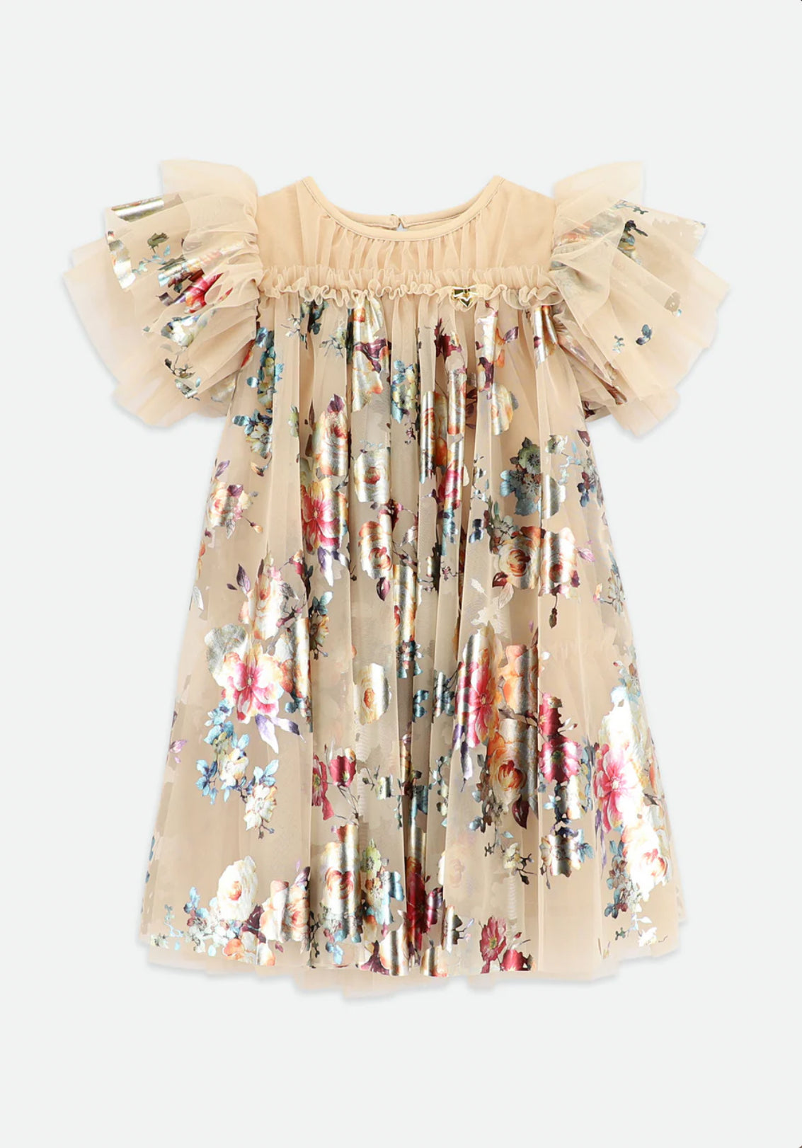 Angel’s face Marlowe Foil Floral Print Dress