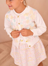 Angel’s face Chris Multi Flower Knitted Cardigan Multi