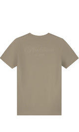 Malelions Junior Ribbed Script T-Shirt