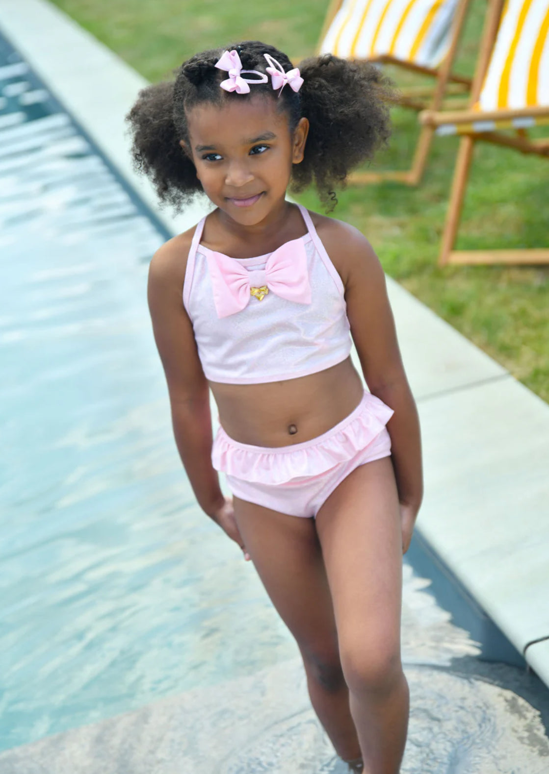 Angel’s face Malika Pink Sparkle Bikini Pink Sparkle