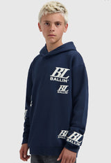 BALLIN JUNIOR MULTI-MONOGRAM HOODY