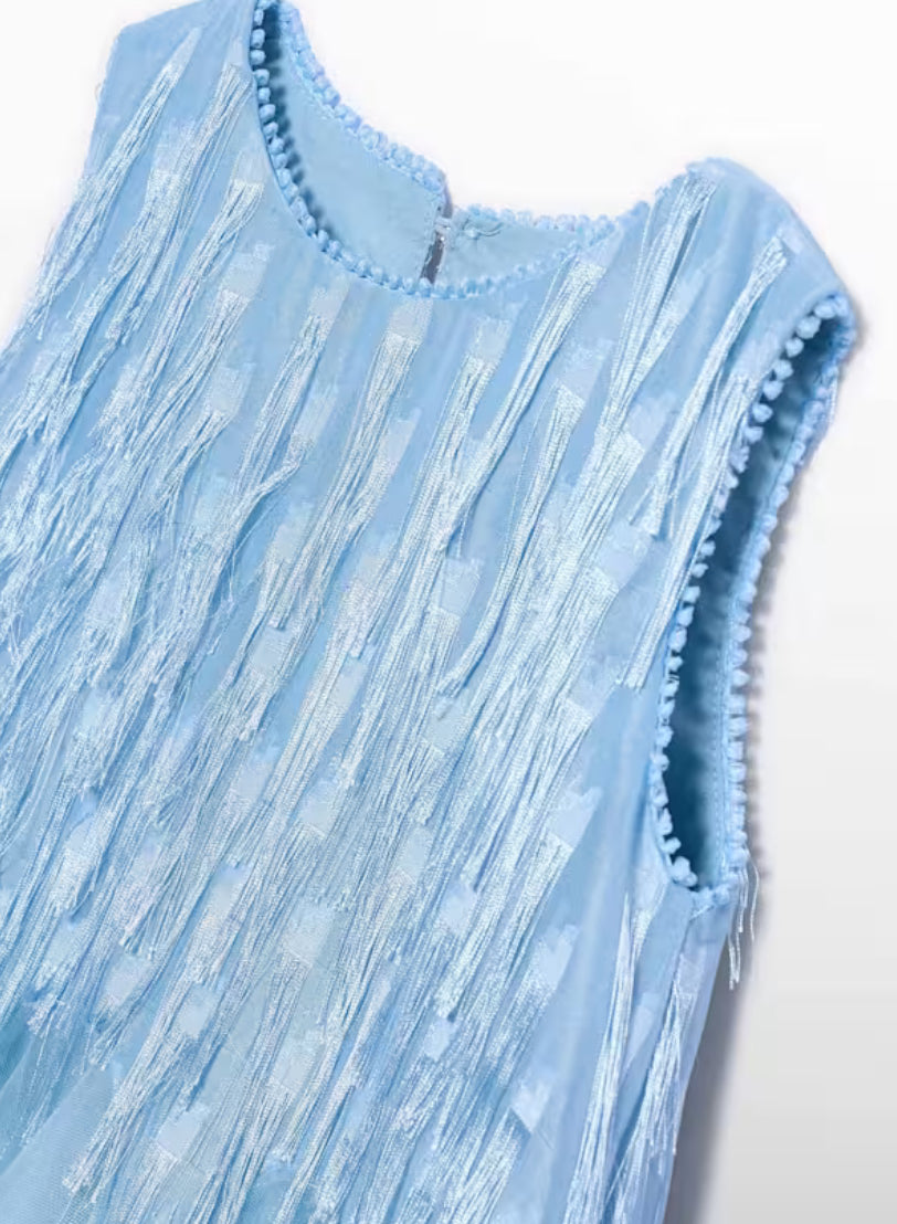 Abel & Lula Fancy Fringed Dress