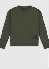 BALLIN JUNIOR BIG MONOGRAM CREWNECK