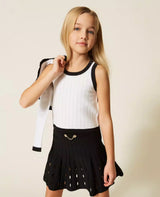 Twinset top & vest