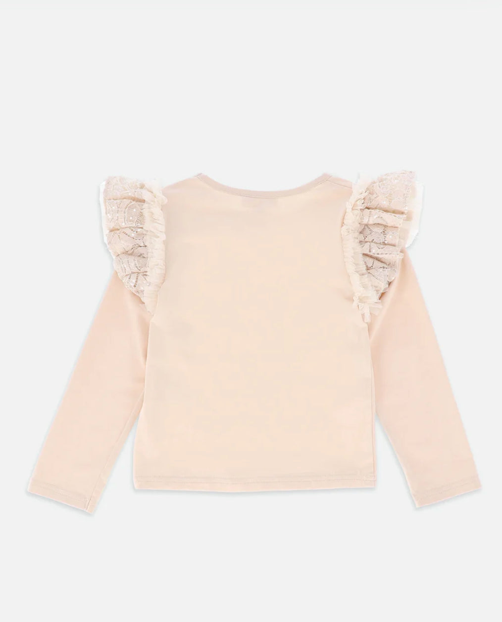 Angel’s face Carina Sequin Lace Bow Top