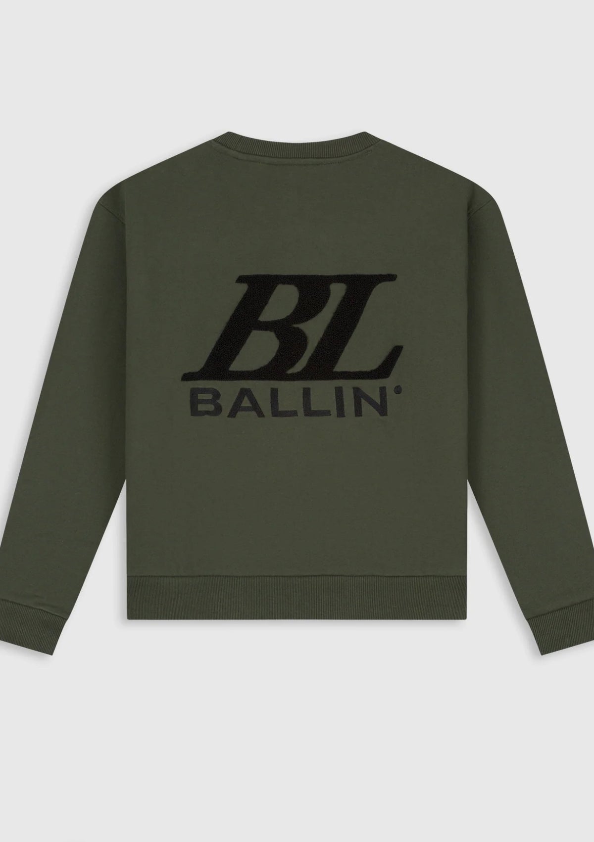 BALLIN JUNIOR BIG MONOGRAM CREWNECK