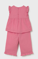 Mayoral Ruffled trousers set baby
